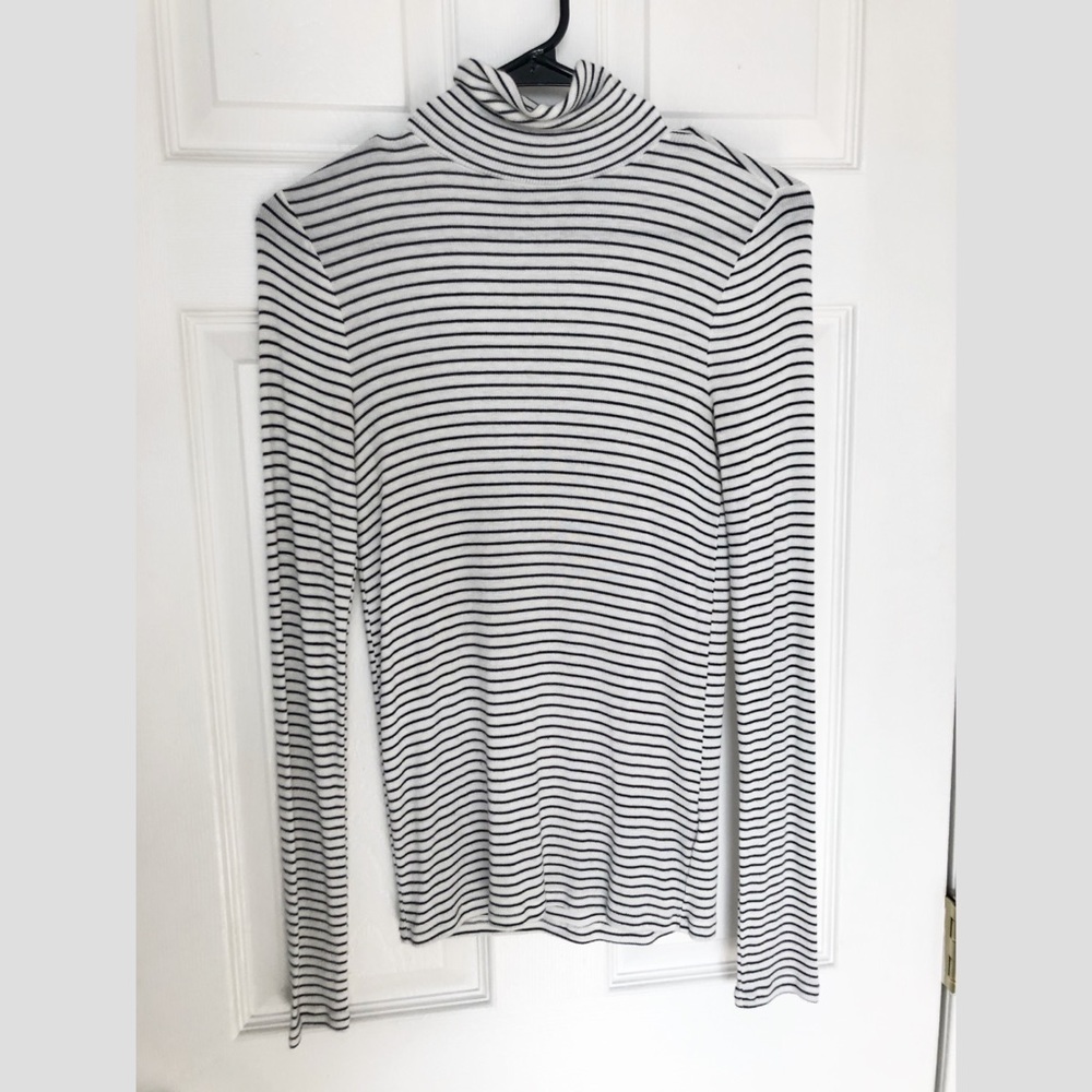 Gap Striped Turtleneck